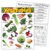 Trend Enterprises Vegetables Learning Chart, 17in x 22in T38248